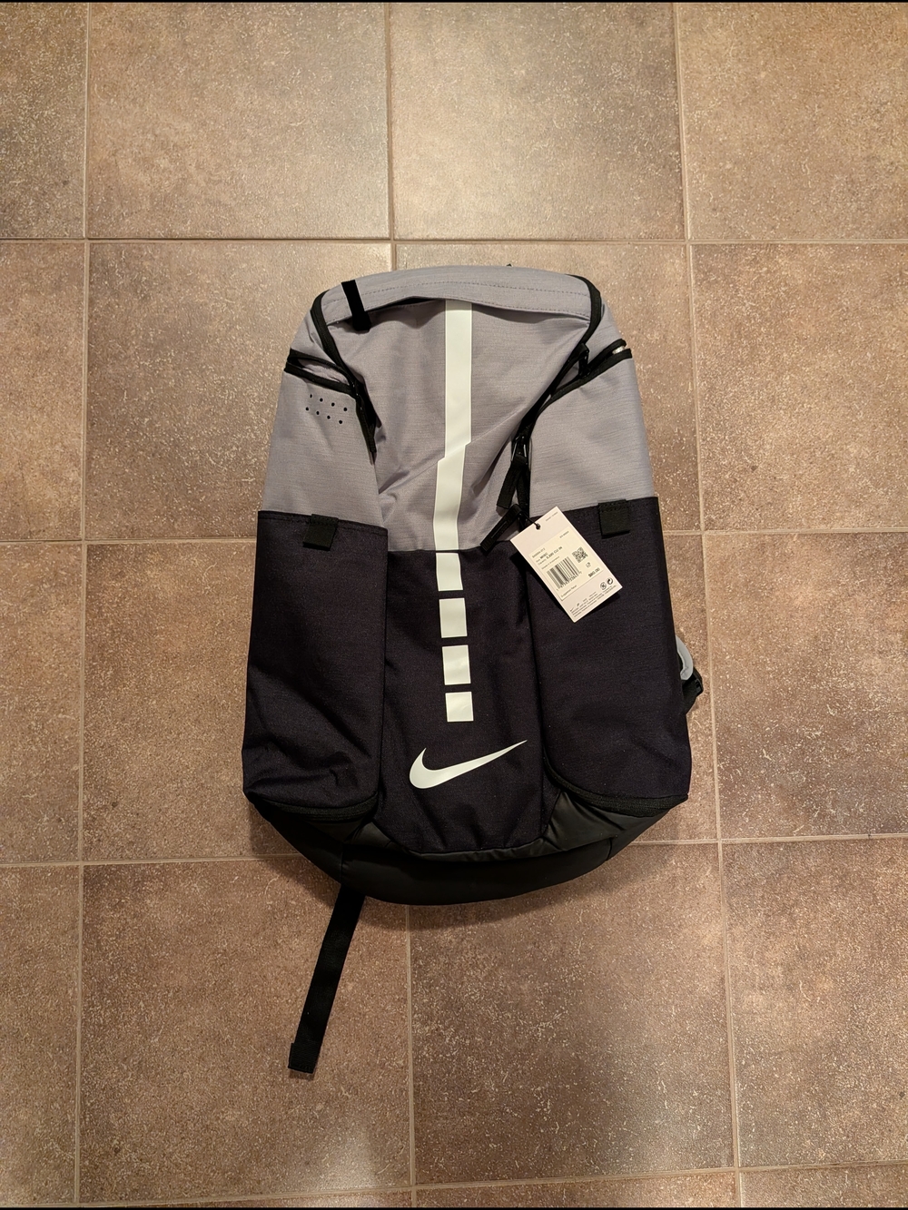Nike hoops elite pro backpack black/silver/white DSWT